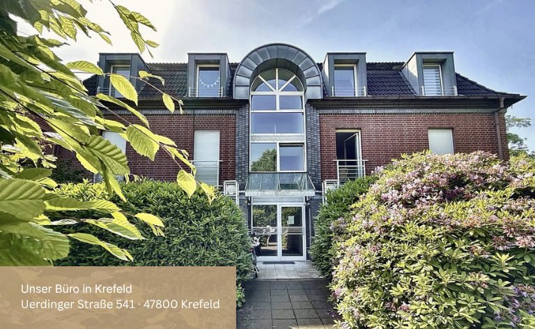 Unser Büro in Krefeld Uerdinger Straße 541 · 47800 Krefeld