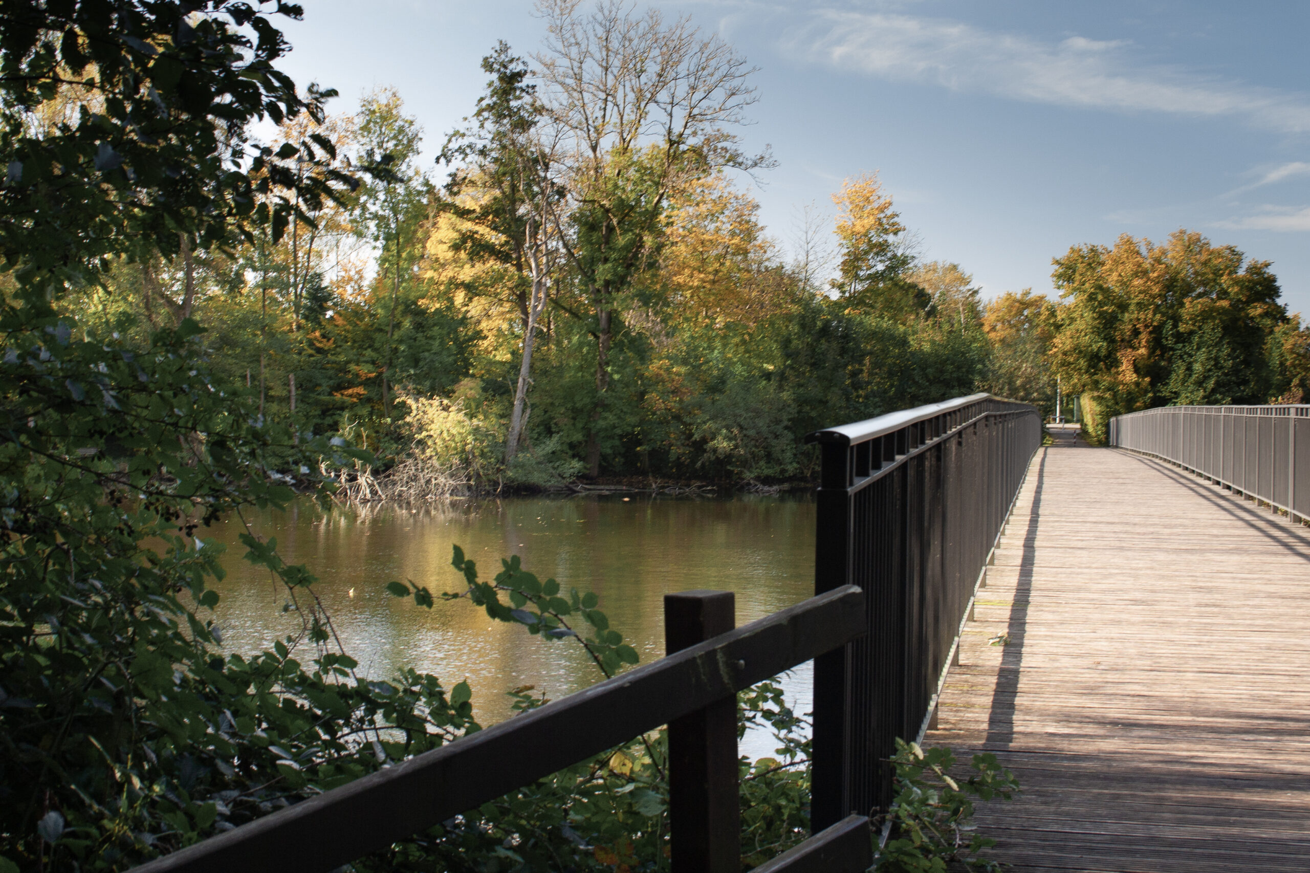 Brücke über Niepkuhlen - Krefeld