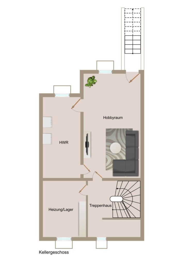 Grundriss Keller