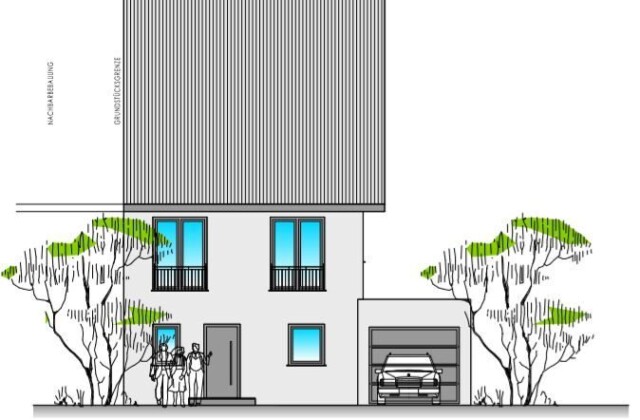 Haus Idee - Vorderansicht 2