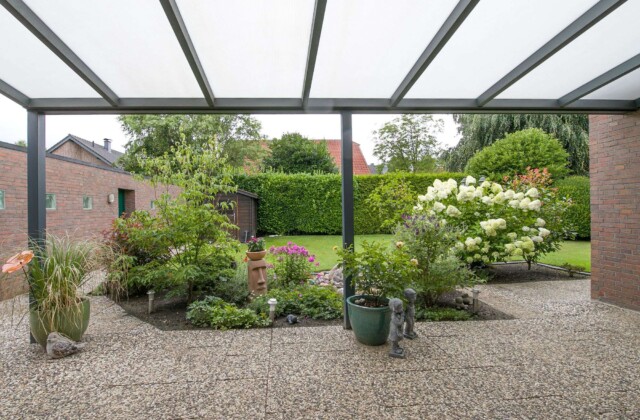 Terrassenausblick