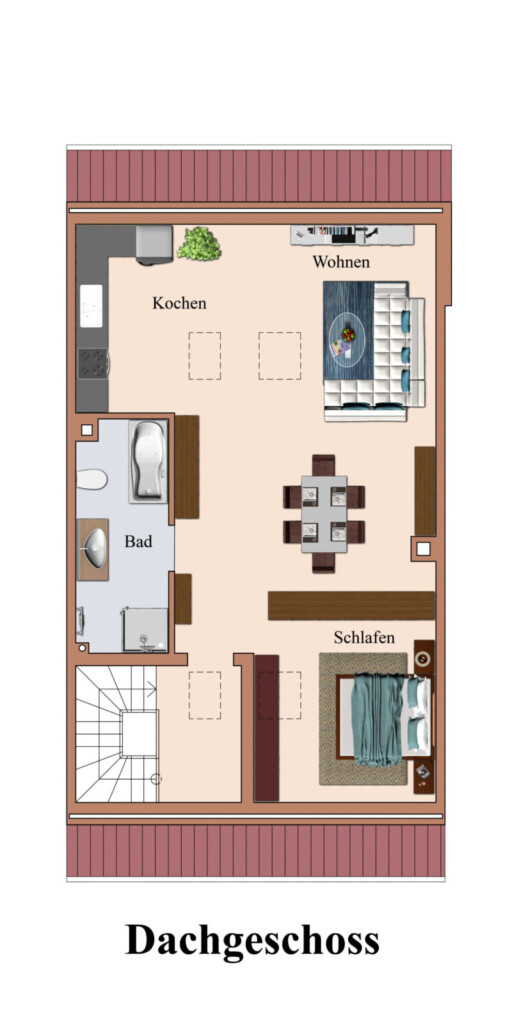 Grundriss Dachgeschoss
